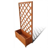 vidaXL Dekoratyvinis Vazonas su Treliažu 70 x 30 x 135 cm