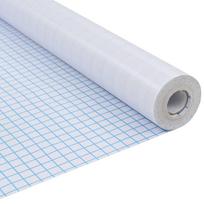 vidaXL Langų plėvelė, 0,9x10m, PVC, matinė, dryžuota