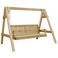 vidaXL Supamas suoliukas, 205x150x157cm, impregnuota pušies mediena