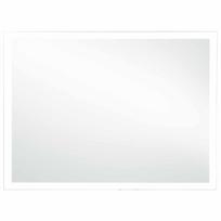 vidaXL Sieninis vonios kambario veidrodis su LED, 100x60cm