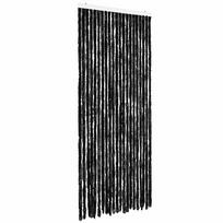 vidaXL Užuolaida nuo vabzdžių, antracito sp., 90x220cm, šenilis
