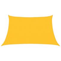 vidaXL Uždanga nuo saulės, geltonos spalvos, 3/4x2m, HDPE, 160g/m²