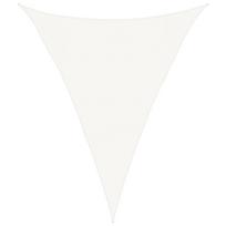 vidaXL Uždanga nuo saulės, baltos spalvos, 3x4x4m, HDPE, 160g/m²