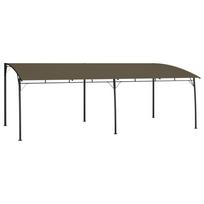 vidaXL Sodo markizė nuo saulės, taupe spalvos, 6x3x2,55m