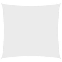vidaXL Uždanga nuo saulės, balta, 3,6x3,6m, oksfordo audinys