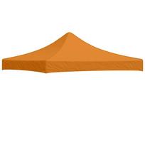 vidaXL Proginės palapinės stogas, oranžinės spalvos, 3x3m, 270 g/m²
