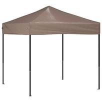 vidaXL Sulankstoma proginė palapinė, taupe spalvos, 2x2m