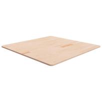vidaXL Stalviršis, 90x90x1,5cm, neapdorotas ąžuolo medienos masyvas