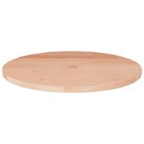 vidaXL Stalviršis, 50x1,5cm, neapdorotas ąžuolo medienos masyvas