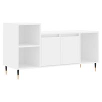 vidaXL Televizoriaus spintelė, baltos spalvos, 100x35x55cm, mediena