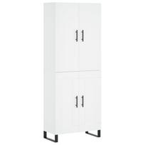 vidaXL Komoda, baltos spalvos, 69,5x34x180cm, apdirbta mediena