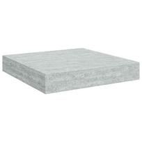 vidaXL Pakabinama sieninė lentyna, betono pilka, 23x23,5x3,8cm, MDF