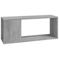 vidaXL Televizoriaus spintelė, betono pilkos spalvos, 80x24x32cm, MDP