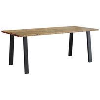 vidaXL Valgomojo stalas, 200x90x75cm, akacijos medienos masyvas