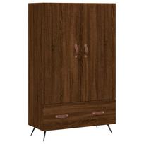 vidaXL Komoda, rudos ąžuolo spalvos, 69,5x31x115cm, apdirbta mediena