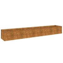vidaXL Pakeltas sodo lysvė, 291x50x36 cm, Corten plienas
