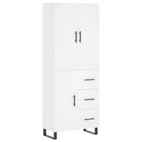 vidaXL Komoda, baltos spalvos, 69,5x34x180cm, apdirbta mediena