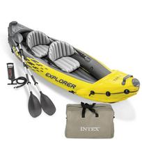 INTEX Pripučiama baidarė Explorer K2, 312x91x51cm, 68307NP