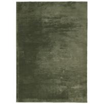 vidaXL Kilimas HUARTE, miško žalios spalvos, 160x230cm trumpi šereliai