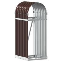 vidaXL Malkų stovas, rudas, 40x45x100cm, galvanizuotas plienas