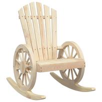 vidaXL Supama adirondack kėdė, eglės medienos masyvas