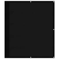 vidaXL Balkono pertvara, juoda, 120x800cm, 100% oksfordo poliesteris