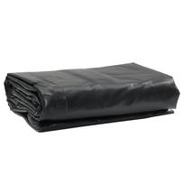 vidaXL Tentas, juodos spalvos, 1x2,5m, 650g/m²