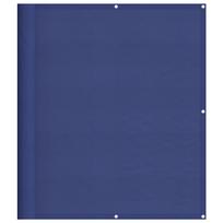 vidaXL Balkono pertvara, mėlyna, 120x800cm, 100% oksfordo poliesteris