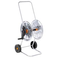 vidaXL Žarnos ritės vežimėlis 50 m 1/2" arba 35 m 3/4" žarnai, plienas