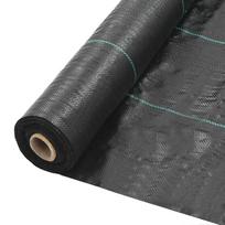 vidaXL Agroplėvelė nuo piktžolių ir šaknų, juoda, 2x50 m, PP