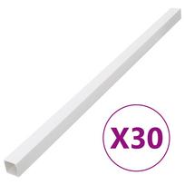 vidaXL Kabelių kanalas, 40x25mm, 30m, PVC