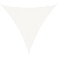 vidaXL Uždanga nuo saulės, balta, 4,5x4,5x4,5m, HDPE, 160g/m²