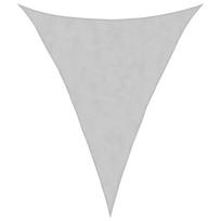vidaXL Burė nuo saulės, pilka, 3x4x4m, 100% oksfordo poliesteris
