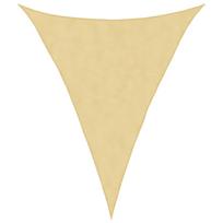 vidaXL Burė nuo saulės, smėlio, 5x6x6m, 100% oksfordo poliesteris
