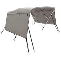 vidaXL Bimini viršaus stogelis su sienomis, 183x(137-152)x137cm