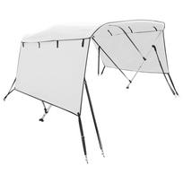 vidaXL Bimini viršaus stogelis su sienomis, 183x(154-167)x137cm
