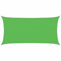 vidaXL Burė nuo saulės, šviesiai žalia, 2x3,5m, HDPE, 160g/m²