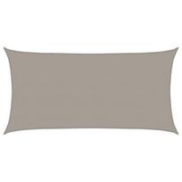 vidaXL Burė nuo saulės, šviesiai siva, 4x7m, HDPE, 160g/m²