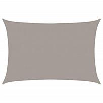 vidaXL Burė nuo saulės, šviesiai siva, 4x5m, HDPE, 160g/m²