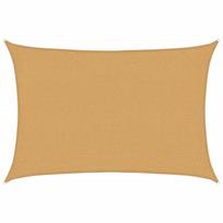 vidaXL Burė nuo saulės, smėlio, 2x2,5m, HDPE, 160g/m², stačiakampė