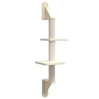 vidaXL Draskyklė katėms su draskymo stovu, kreminė, 108cm