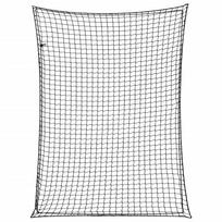 vidaXL Priekabos tinklas su elastine virve, juodas, 4x3m, PP