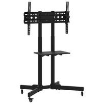 vidaXL TV stovas ant ratukų 32-70 colių ekranui, 600x400 mm, 50kg