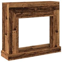 vidaXL Židinio apvadas, medienos, 100x30x87,5cm, apdirbta mediena