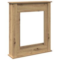 vidaXL Židinio apvadas, artisano, 75x20x87,5cm, apdirbta mediena