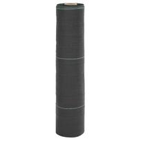 vidaXL Membrana nuo piktžolių, juodos spalvos, 0,5x15m, PP