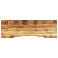 vidaXL Rašomojo stalo stalviršis su linkiu, 160x50x2,5 cm, mango