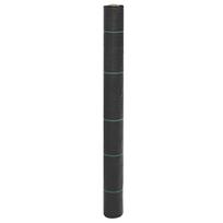 vidaXL Membrana nuo piktžolių, juodos spalvos, 1x150m, PP
