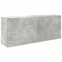 vidaXL Sieninė vonios kambario spintelė, betono pilka, 100x25x40cm