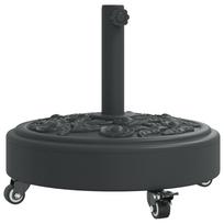 vidaXL Skėčio nuo saulės pagrindas su ratukais 38/48mm stulpams, 27kg
